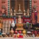 Traditional Souvenir in Nepal featuring handmade crafts and cultural artifacts