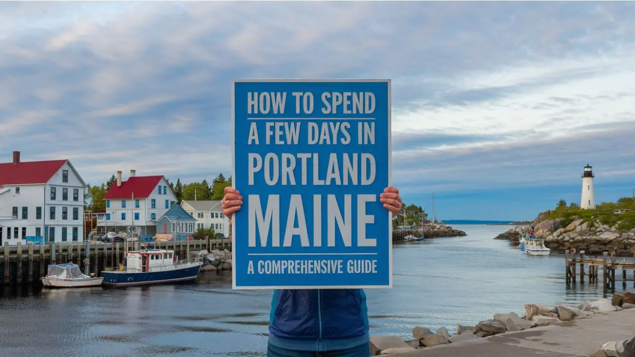 How to Spend a Few Days in Portland Maine: A Comprehensive Guide