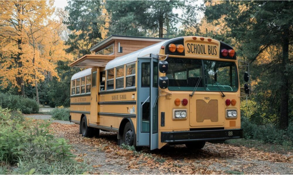 School Bus Conversions A Creative Path to Tiny Home Living