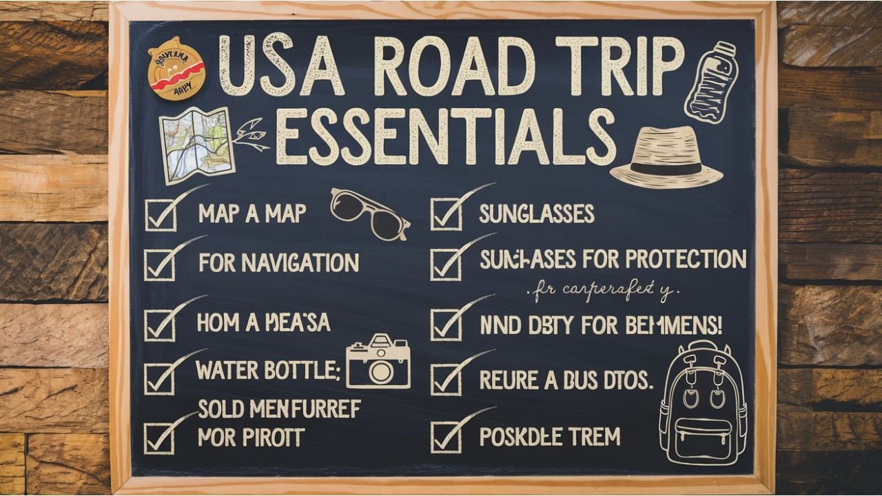 USA Road Trip Essentials Your Ultimate Travel Checklist