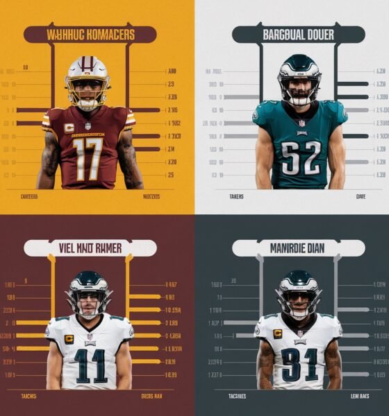 Washington Commanders vs Philadelphia Eagles Match Player Stats