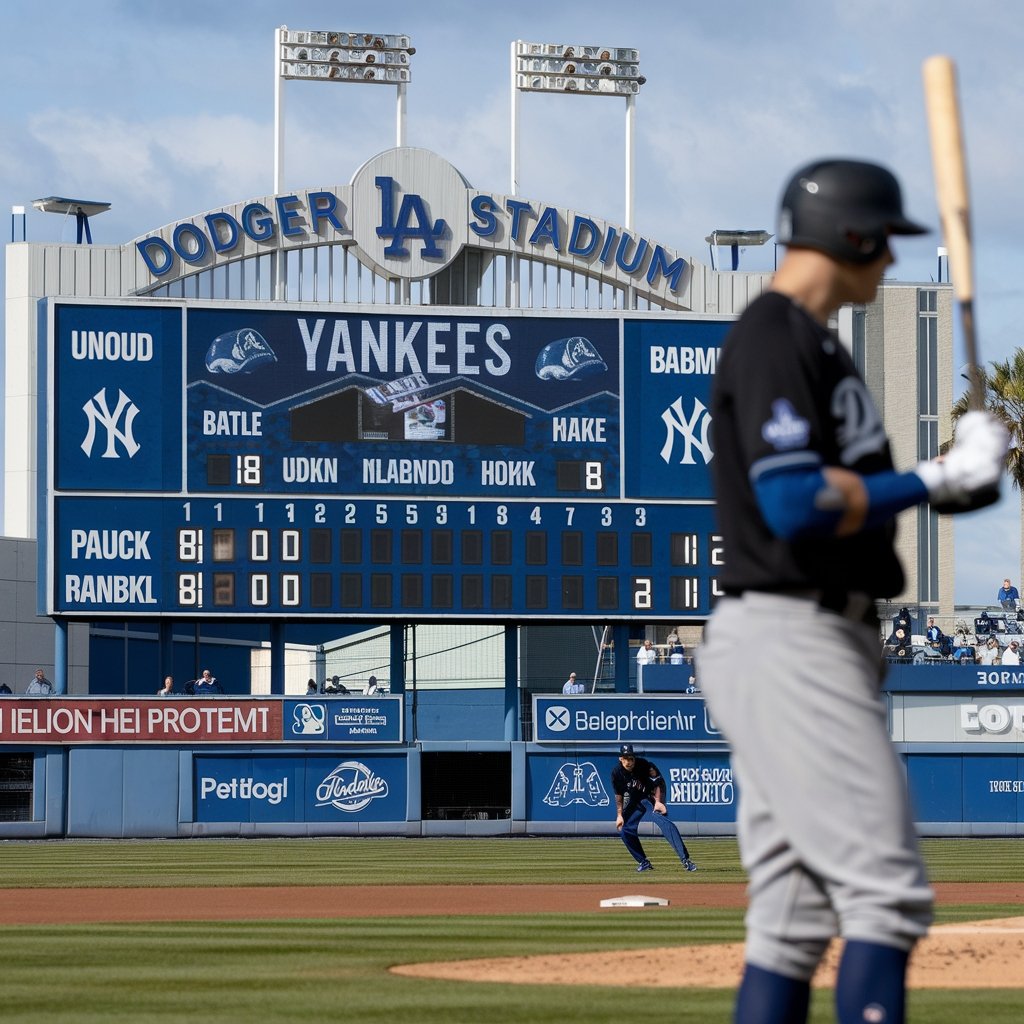 Yankees vs Dodgers Match Player Stats