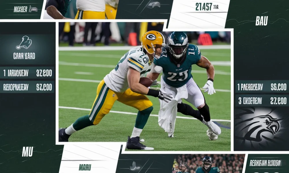 Green Bay Packers vs Philadelphia Eagles Match Player Stats