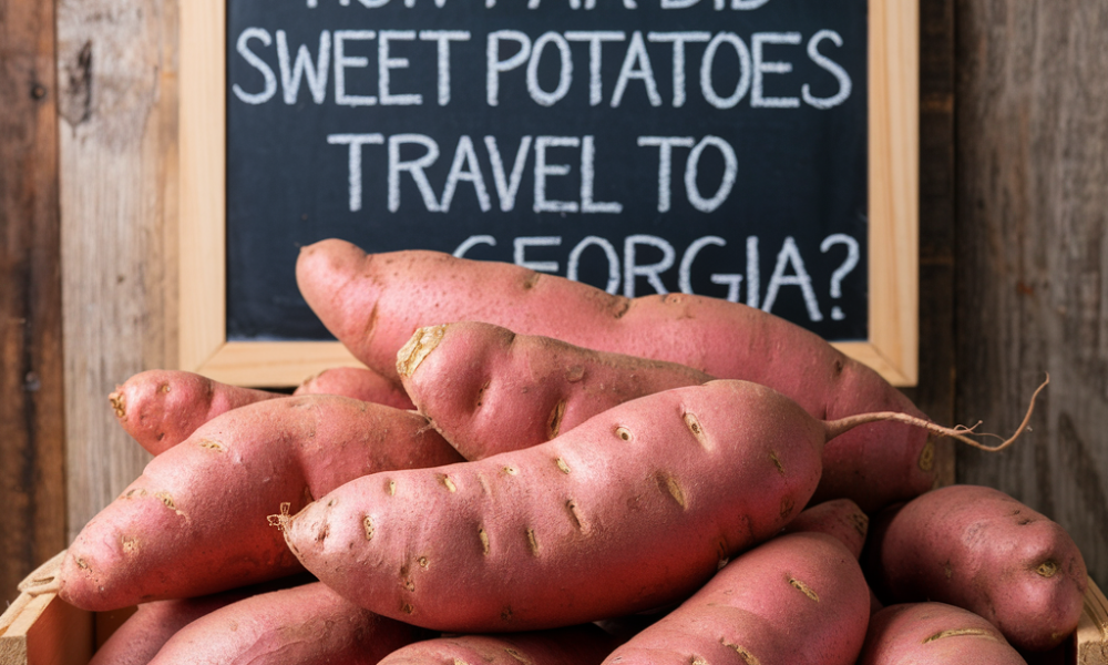 How Far Did Sweet Potatoes Travel to Georgia