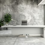 Creating a Light and Airy Workspace with a White Desk