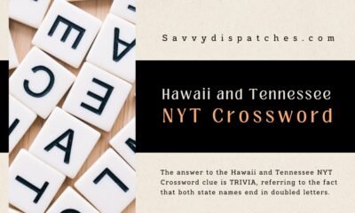 Hawaii and Tennessee NYT Crossword
