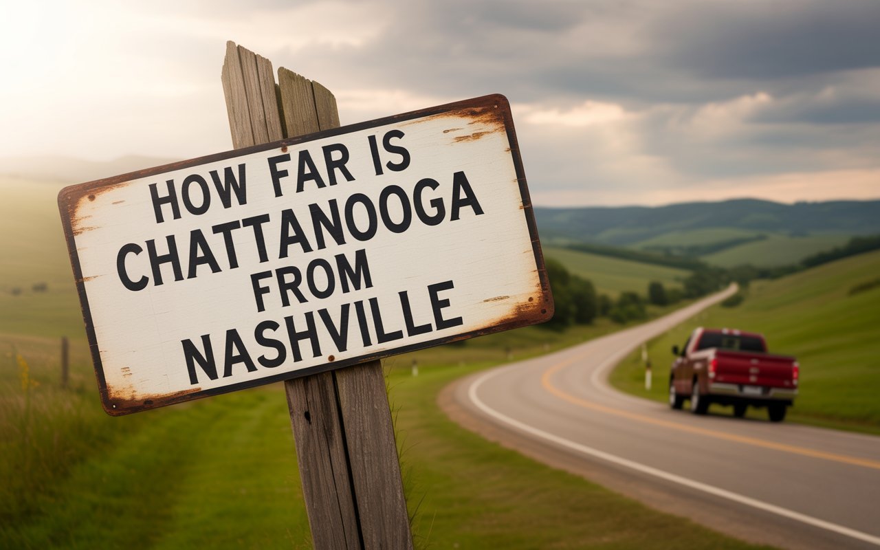 How Far Is Chattanooga from Nashville