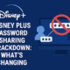 Disney Plus Password Sharing Crackdown