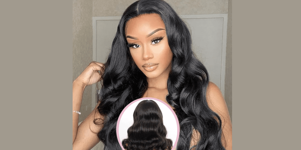 Glueless Lace Wigs and Human Hair Half Wigs