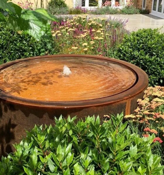 Corten Steel Water
