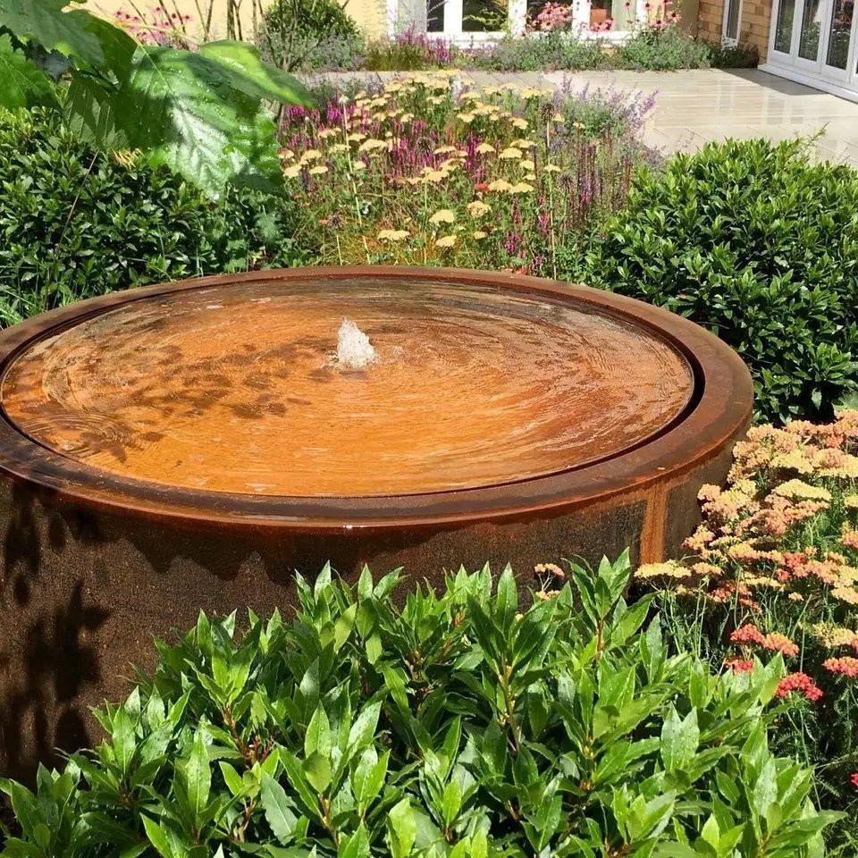 Corten Steel Water