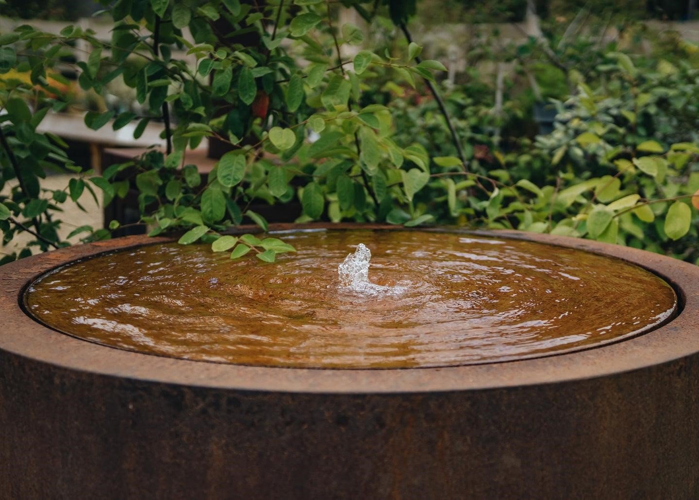 Corten Steel Water