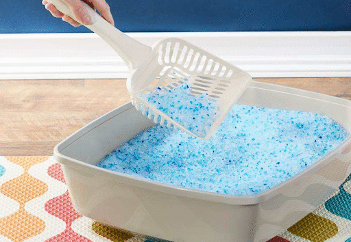 cat litter crystals