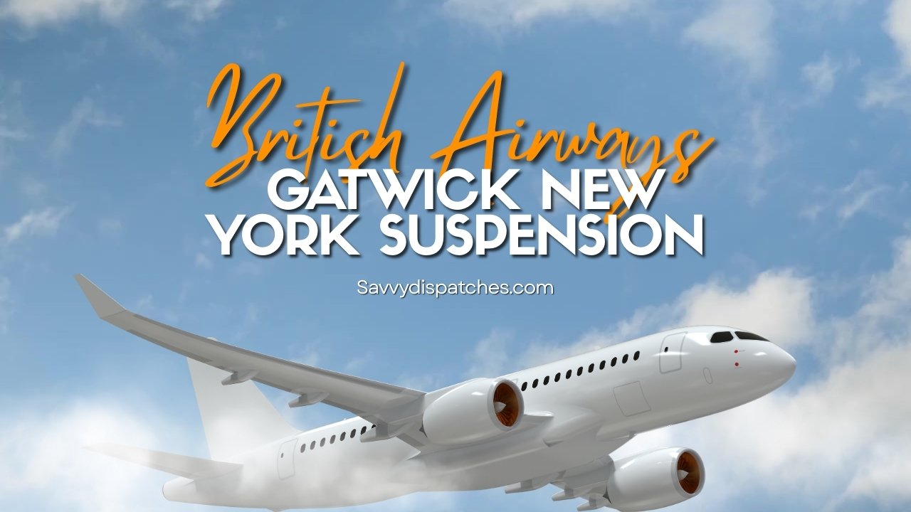 British Airways Gatwick New York Suspension
