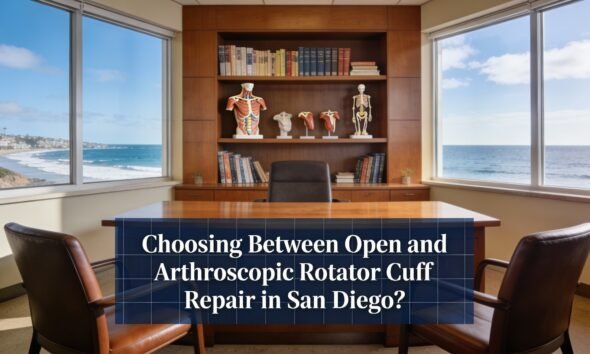 Choosing Between Open and Arthroscopic Rotator Cuff Repair in San Diego?