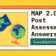 MAP 2.0 Post Assessment Answers