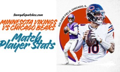 Minnesota Vikings vs Chicago Bears Match Player Stats