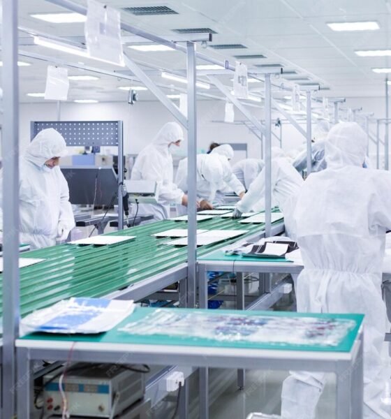 Designing a Flat Display Cleanroom