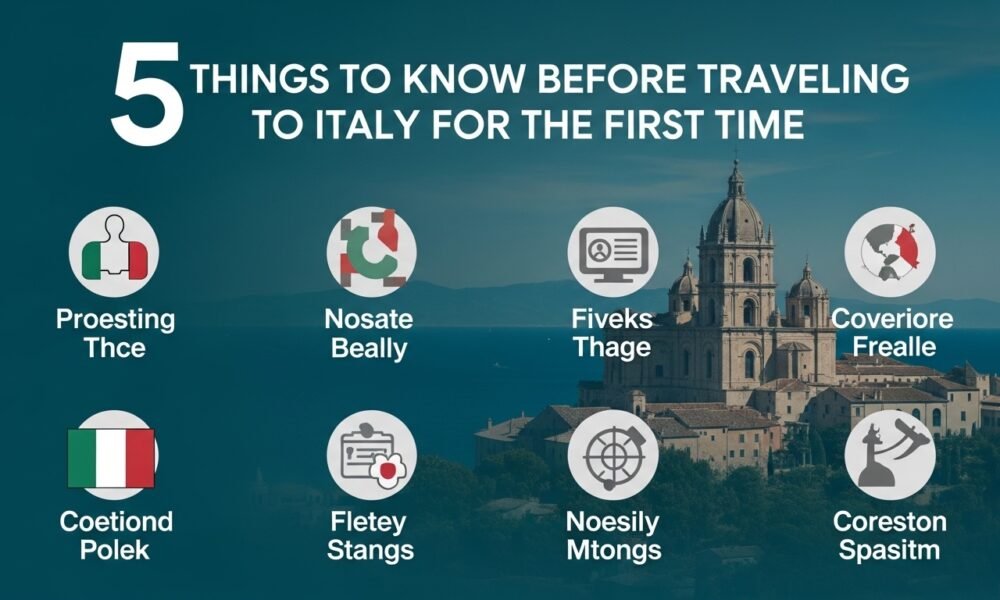 5 Things to Know Before Traveling to Italy for the First Time