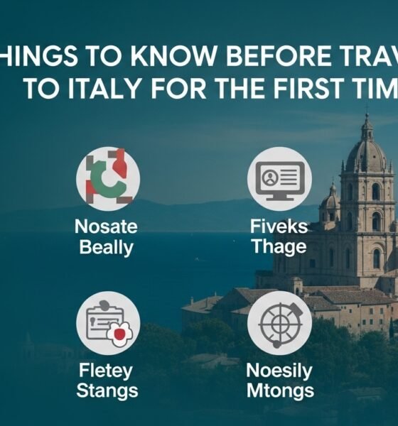 5 Things to Know Before Traveling to Italy for the First Time