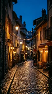 Blue Hour Travel Aesthetic