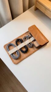 Cable and Cord Organizer Travel Essential