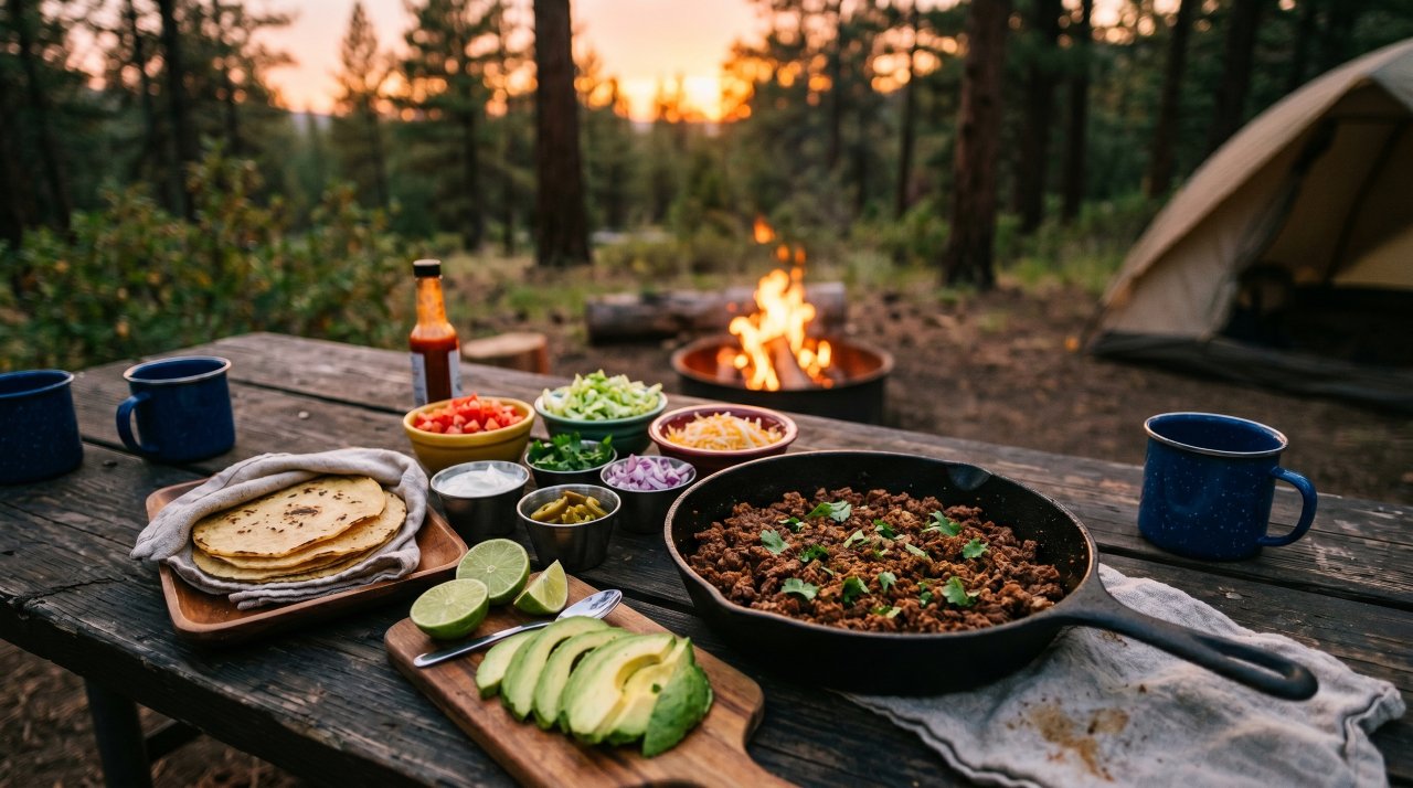Easy Camping Dinner