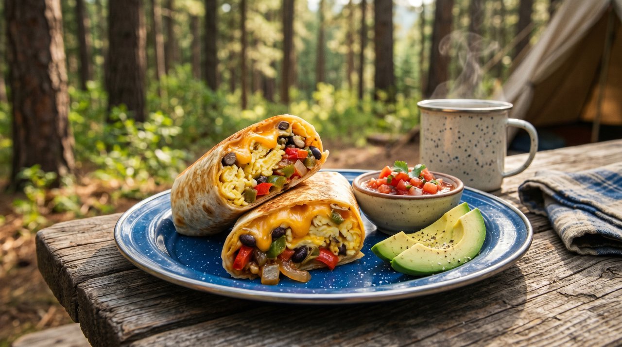 camping breakfast