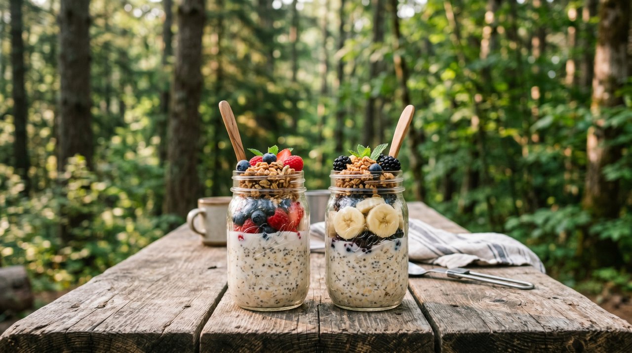 camping breakfast