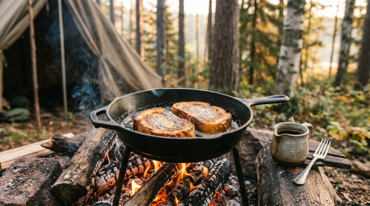 camping breakfast