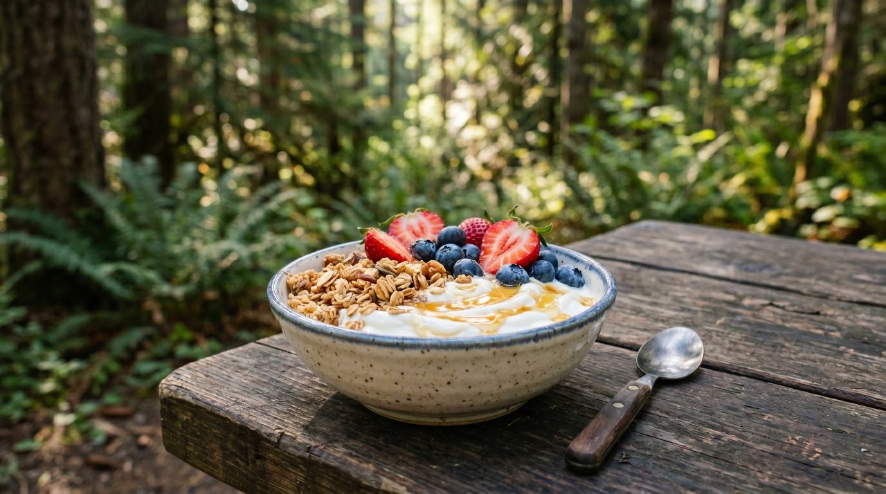 camping breakfast