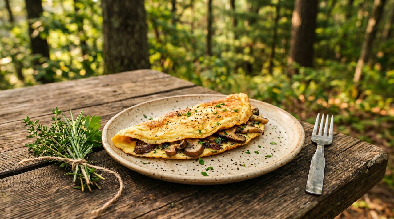 camping breakfast